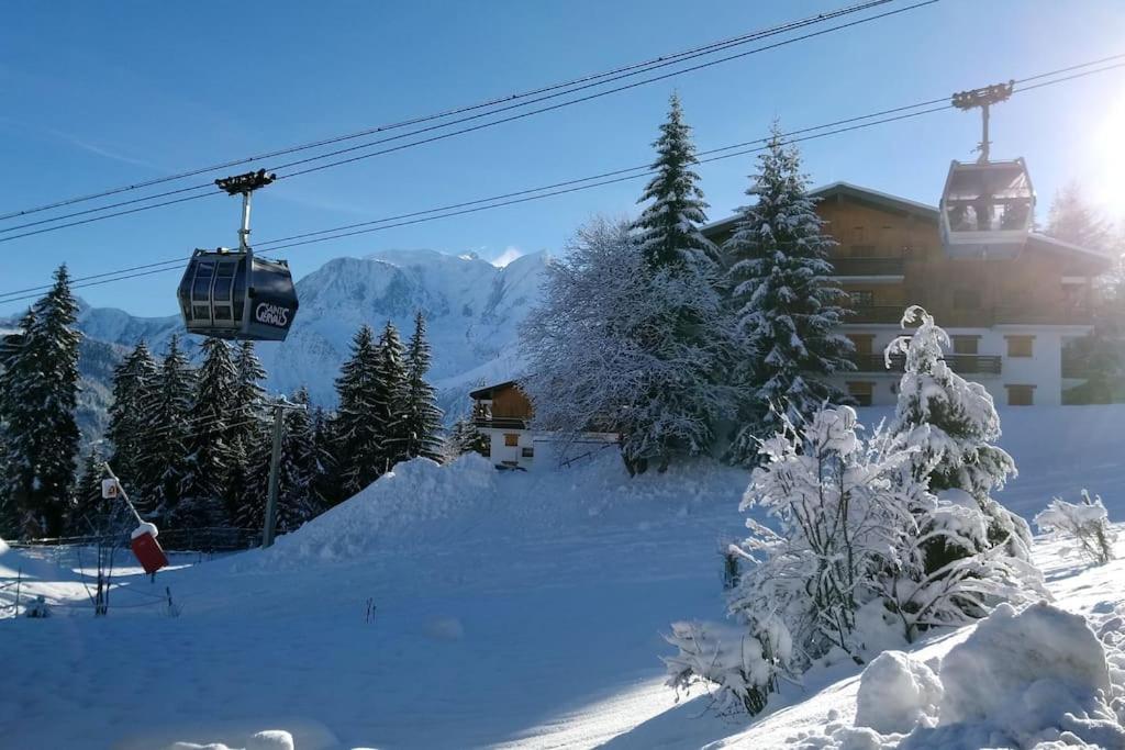 Studio Bettex 4P- Vue Mont-Blanc Saint-Gervais-les-Bains Exteriér fotografie