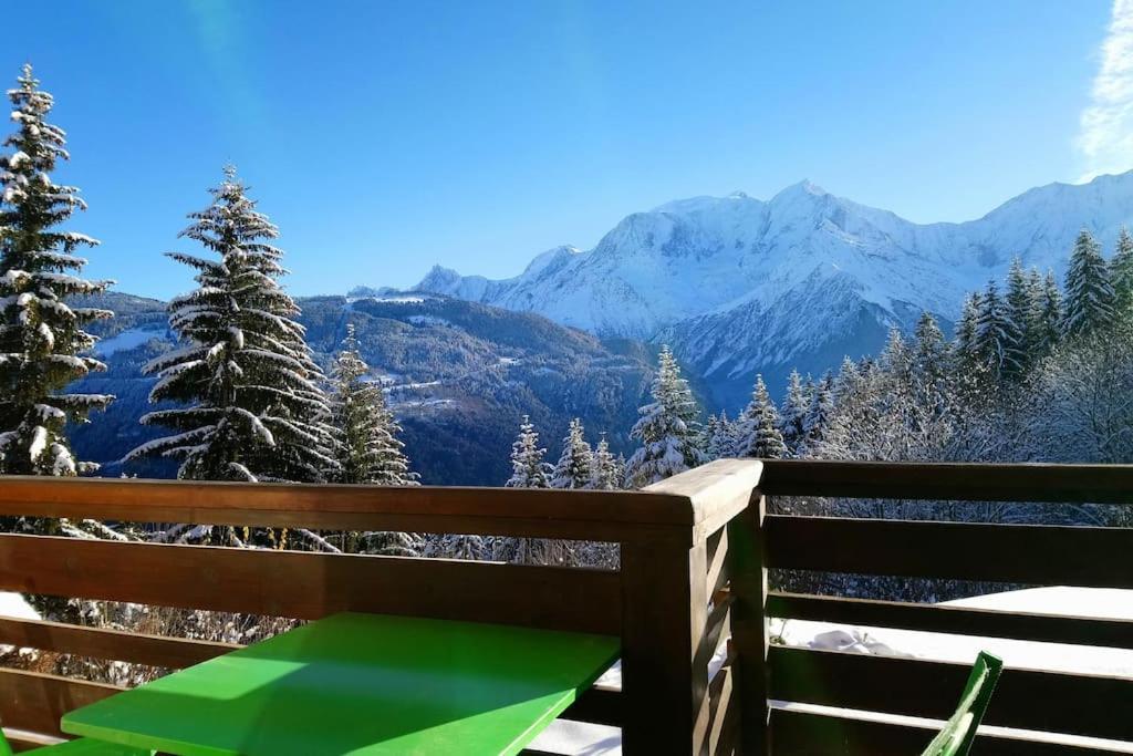 Studio Bettex 4P- Vue Mont-Blanc Saint-Gervais-les-Bains Exteriér fotografie